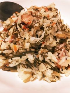 きんぴらごぼうと昆布煮でチャーハン-レシピのメイン写真