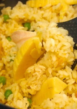 蛤と筍とグリーンピースの炊き込みご飯-レシピのメイン写真