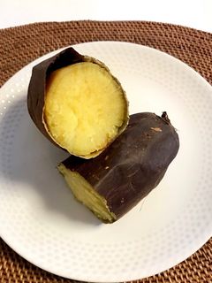ほくほくねっとり黄金色の焼き芋-レシピのメイン写真