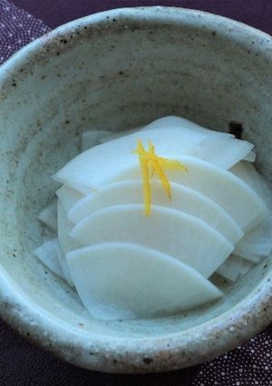 かぶの甘酢漬け　梅昆布茶入り♪-レシピのメイン写真
