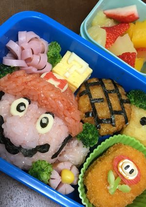 スーパーマリオ★キャラ弁-レシピのメイン写真
