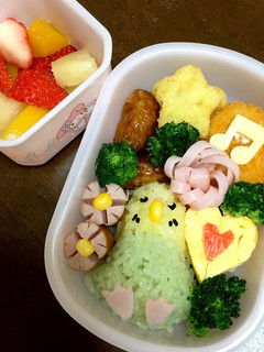 セキセイインコ★キャラ弁-レシピのメイン写真