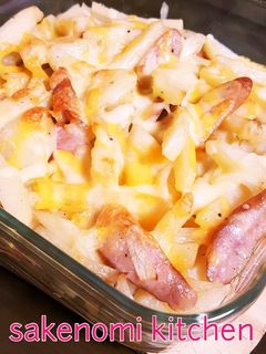 ウインナーとポテトのコンバタ★チーズ焼き-レシピのメイン写真