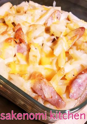 ウインナーとポテトのコンバタ★チーズ焼き-レシピのメイン写真
