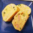 お弁当おかず☆ネギとかまぼこ卵焼き