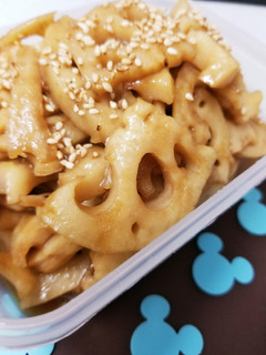 簡単お弁当おかず★れんこんの炒め煮-レシピのメイン写真