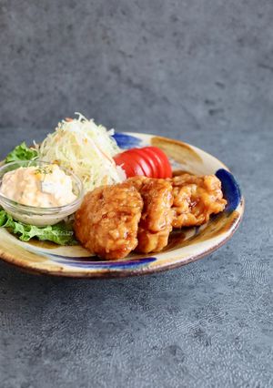 ［チキン南蛮 揚げない 南蛮酢たっぷり］-レシピのメイン写真