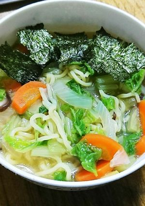 簡単！野菜たっぷりラーメン～幼児食～-レシピのメイン写真