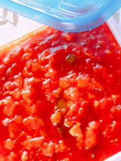 手作りトマトソース-レシピのメイン写真