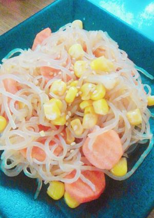 白滝でヘルシーきんぴら-レシピのメイン写真
