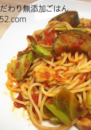 トマト缶で簡単ランチ♩春キャベツのパスタ-レシピのメイン写真