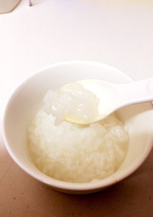 10ヶ月離乳食お粥。フリージング法も。-レシピのメイン写真