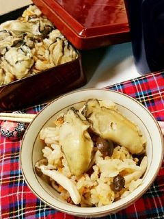 ヤマキ基本のだし土鍋で牡蠣めし-レシピのメイン写真