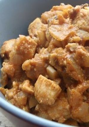 インドの家庭料理風～鶏肉のカレー炒め-レシピのメイン写真