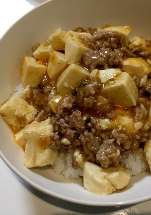 丸美屋の麻婆豆腐 ひき肉追加アレンジ-レシピのメイン写真