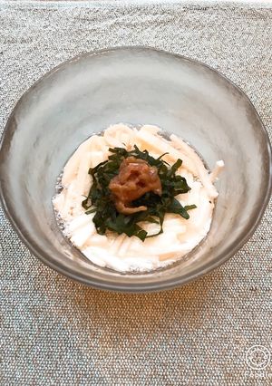 梅を使っていい塩梅♬長芋の酢の物！-レシピのメイン写真