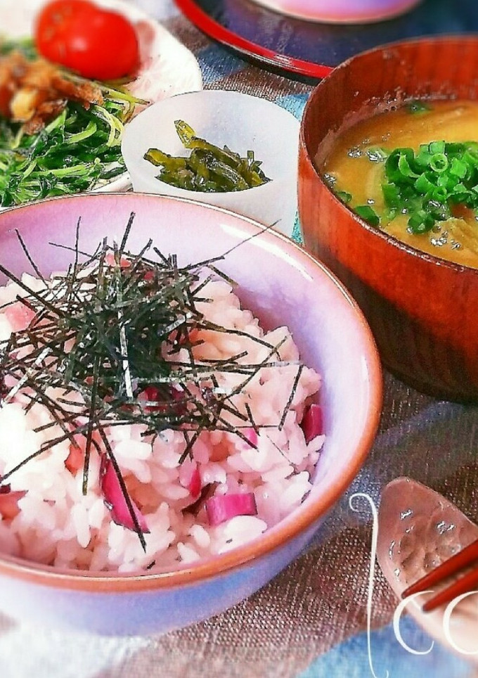 簡単！しば漬け＋ベーコンマヨの混ぜご飯♪-レシピのメイン写真