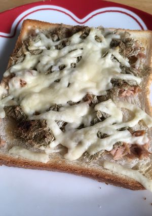 とろろ昆布トースト-レシピのメイン写真