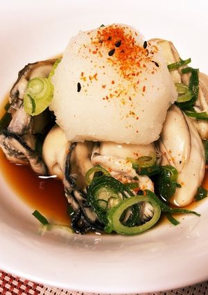 ポン酢と柚子と大根おろしで食べる牡蠣ポン-レシピのメイン写真