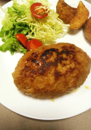 チーズinハンバーグ-レシピのメイン写真