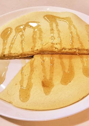 フワフワ卵白のホットケーキ-レシピのメイン写真
