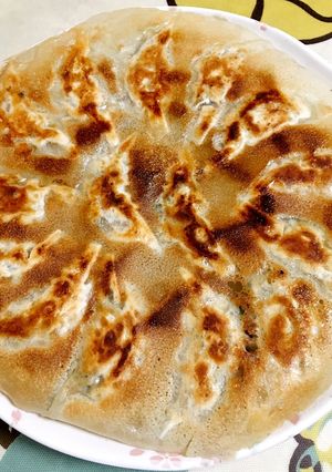 綺麗な羽根つき餃子の羽根♪-レシピのメイン写真