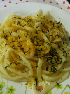 ランチ簡単!のりたま焼うどん-レシピのメイン写真