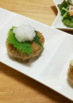豆腐ハンバーグ よくばり3種のソース-レシピのメイン写真