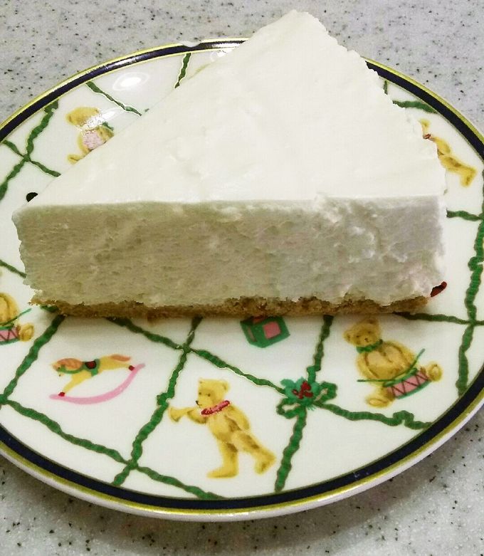 ☆簡単 しっとりレアチーズケーキ☆-レシピのメイン写真
