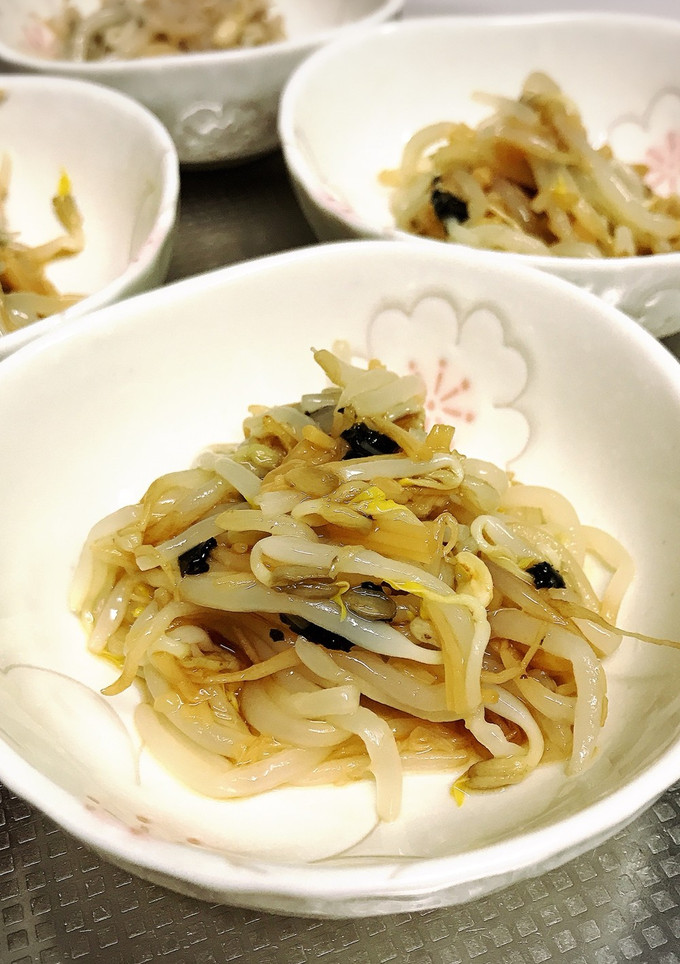 なめ茸ともやしの和風和え物-レシピのメイン写真