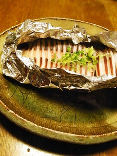 イカのわたのホイル焼き-レシピのメイン写真