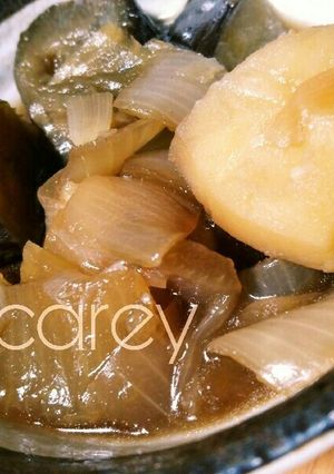 祖母の味！なすとじゃがいもの煮物-レシピのメイン写真