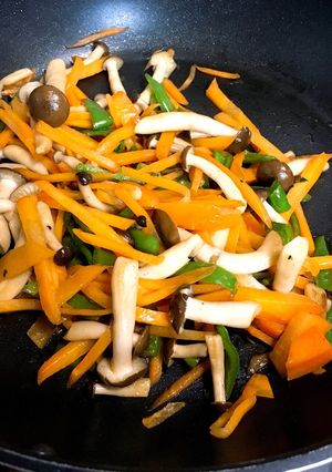 3種の野菜炒め-レシピのメイン写真