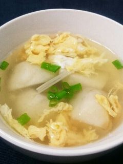 簡単!美味しい!里芋の卵スープ-レシピのメイン写真