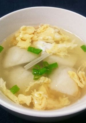 簡単！美味しい！里芋の卵スープ-レシピのメイン写真