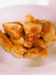 鶏むね肉の唐揚げニンニク醤油和え-レシピのメイン写真