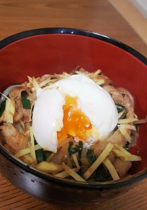 豚ニラ丼ぶり-レシピのメイン写真
