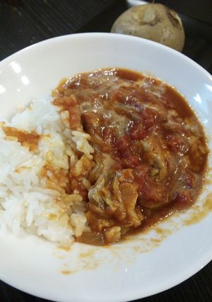 寝てる間に炊飯器でチキンカレー完成！-レシピのメイン写真