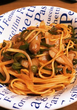 簡単!ナポリタン-レシピのメイン写真