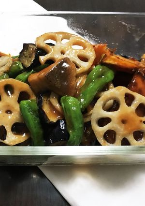 簡単♪彩り野菜の生姜甘酢あん-レシピのメイン写真