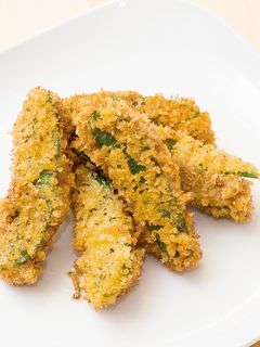 オオサヤエンドウのはさみ揚げ-レシピのメイン写真