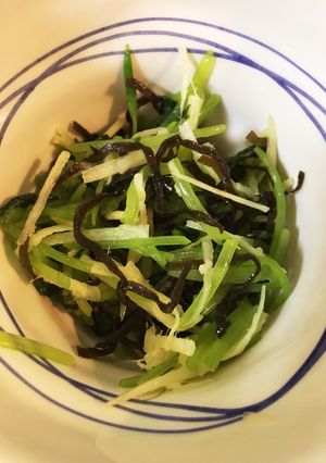 三つ葉の塩昆布和え-レシピのメイン写真