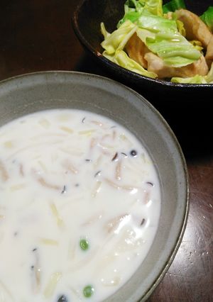 おいしい酒粕マジック♪あさりのチャウダー-レシピのメイン写真