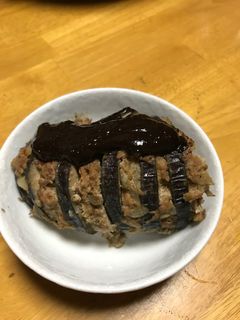 米なすの丸ごとはさみ焼き-レシピのメイン写真