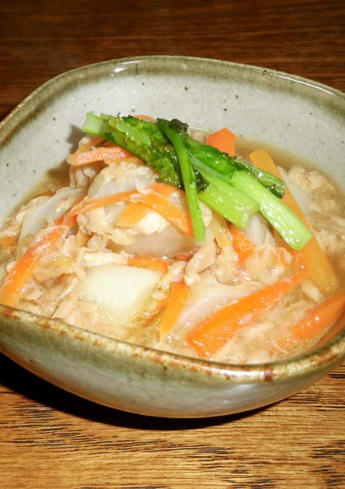 かぶとツナの煮物-レシピのメイン写真