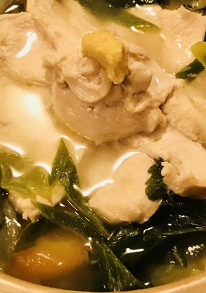 【見た目アレンジ】鶏肉のお鍋●お花風-レシピのメイン写真