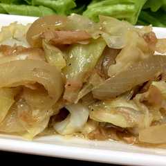 รูปของ キャベツのツナ照り煮