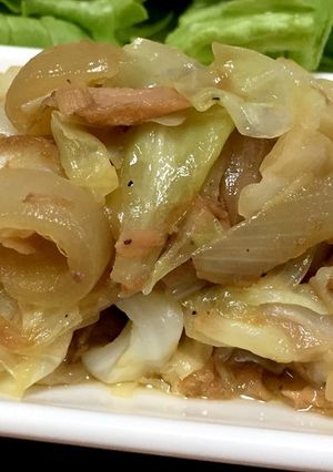 キャベツのツナ照り煮-レシピのメイン写真