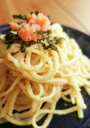 優しいタラコパスタ（うどんでも可）-レシピのメイン写真