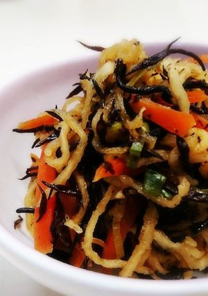 乾物常備菜【ヒジキと切り干し大根の煮物】-レシピのメイン写真